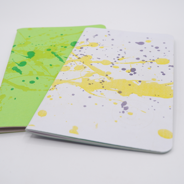 Paint Splash Notebooks